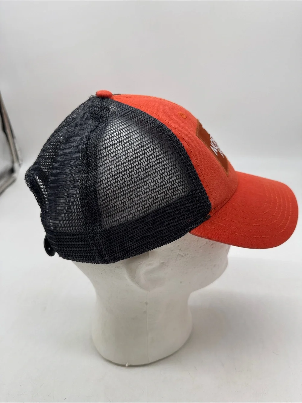 The North Face Orange Patch Logo Baseball Cap